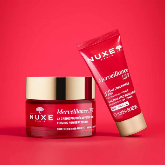 Nuxe Merveillance Lift Coffret rides et fermeté jour  50 ml et nuit soin anti-âge 15 ml
