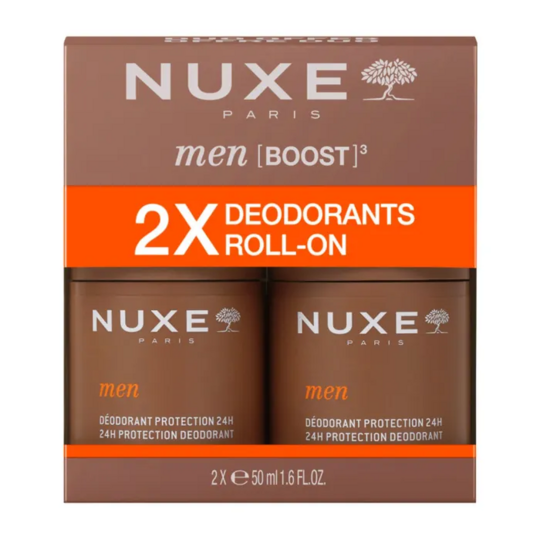 Nuxe Men [BOOST]³ Duo Déodorant Protection 24H – 2 x 50 ml