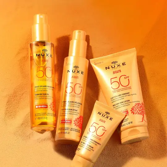 Nuxe Sun Spray Solaire Délicieux haute protection SPF50 visage et corps 50ml