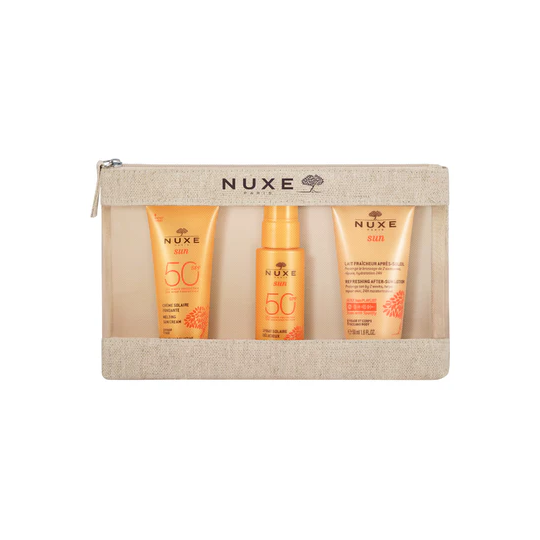 Nuxe Trousse Mes Indispensables Haute Protection Solaire 4 soins format voyage