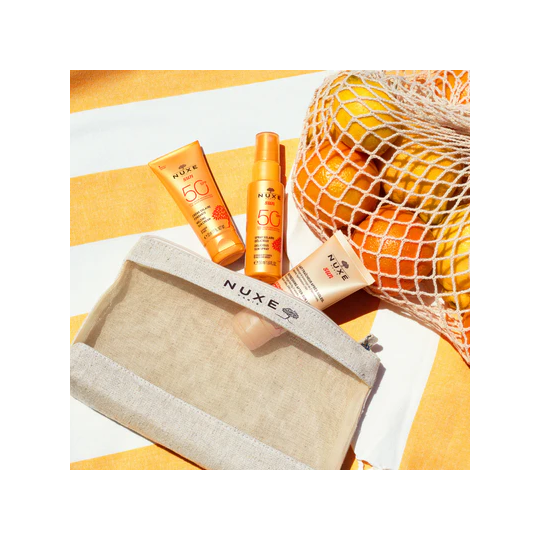 Nuxe Trousse Mes Indispensables Haute Protection Solaire 4 soins format voyage