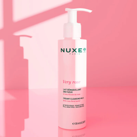 Nuxe Lait démaquillant onctueux Very Rose Douceur et hydratation 200 ml