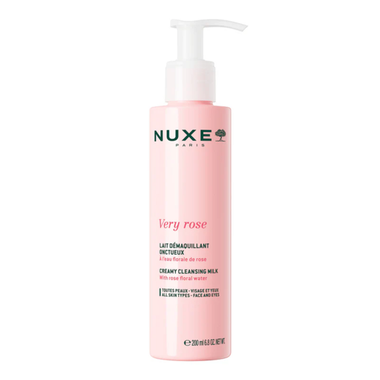 Nuxe Lait démaquillant onctueux Very Rose Douceur et hydratation 200 ml