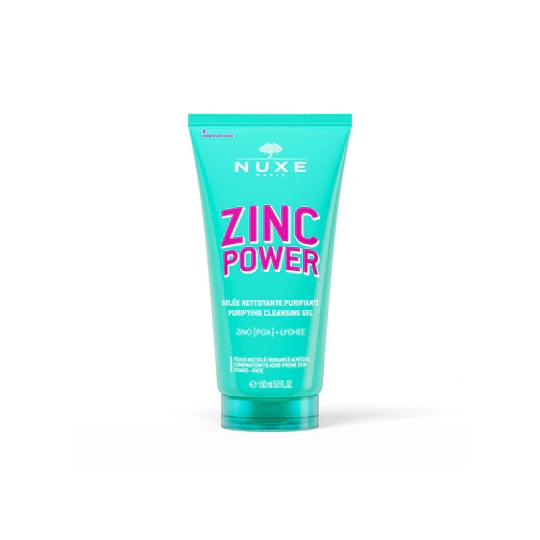 Nuxe Zinc Power Gelée Nettoyante Purifiante 150ml