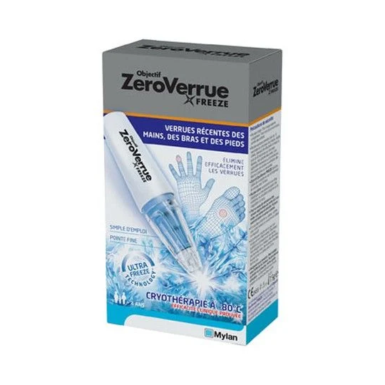 Mylan Objectif ZeroVerrue freeze stylo 7,5 g – traitement par cryothérapie