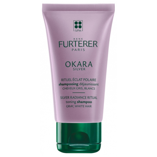 OKARA SILVER - Rituel Éclat Polaire Shampooing Déjaunissant - 50 ml