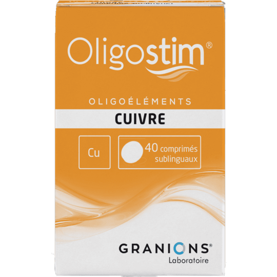 Oligostim Cuivre -  40 comprimés