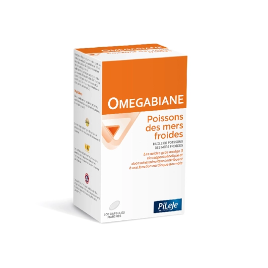Pileje Omegabiane Poissons des mers froides 100 capsules