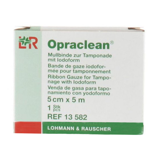 OPRACLEAN - Bande de Gaze 5 cm x 5 m REF 13582 - 1 pièce