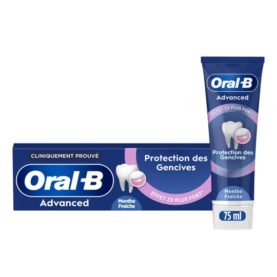 Oral-B dentifrice protection des gencives 75 ml – dentifrice gencives sensibles