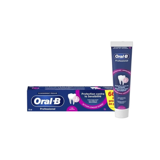 Oral B Professional protection sensibilité dentifrice 125 ml – dentifrice sensibilité dentaire