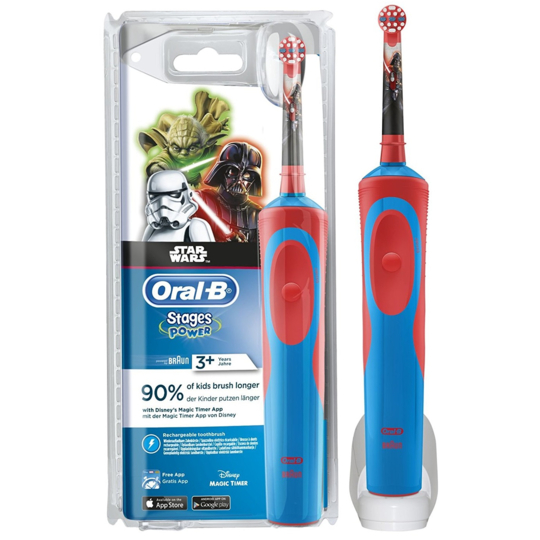 ORAL B ENFANT - Stages Power - Brosse à Dents Electrique  Star Wars - 1 unité