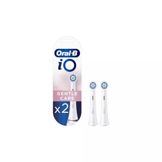 Oral-B iO Gentle Care brossettes de rechange 2 unités – brossettes Oral-B iO