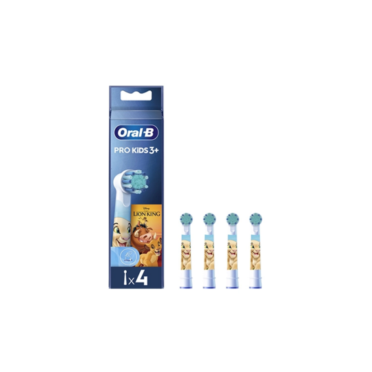 Oral B Pro Kids Roi Lion brossettes enfant x4 – brossettes rechange Oral B Kids