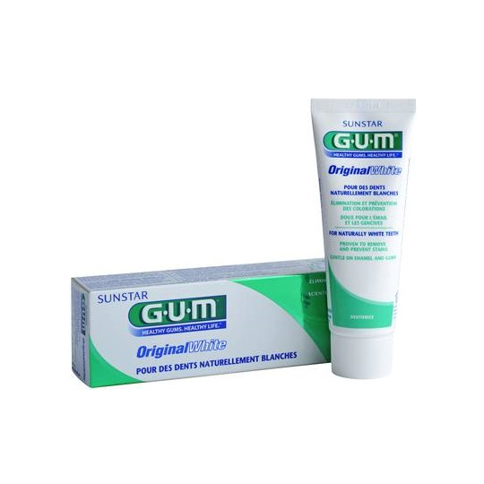 GUM Original White Dentifrice 75 ml