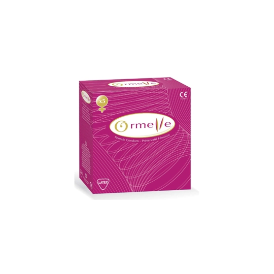 Ormelle Préservatifs féminins lubrifiés 10 préservatifs