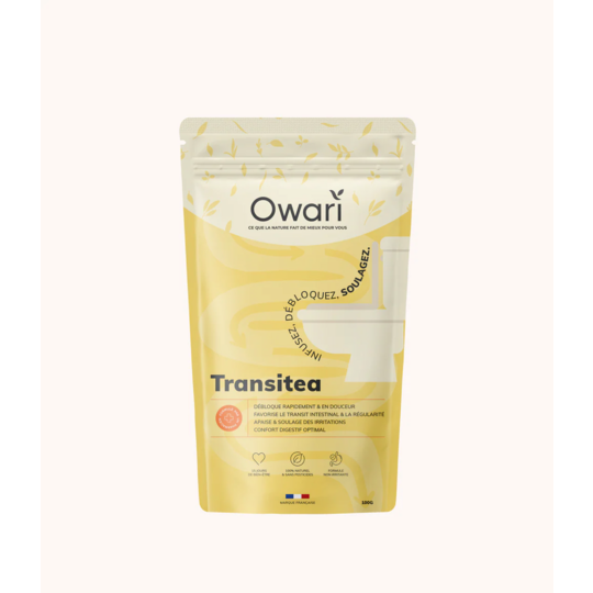 Owari Transitea ballonnements, gaz et transit 50 g