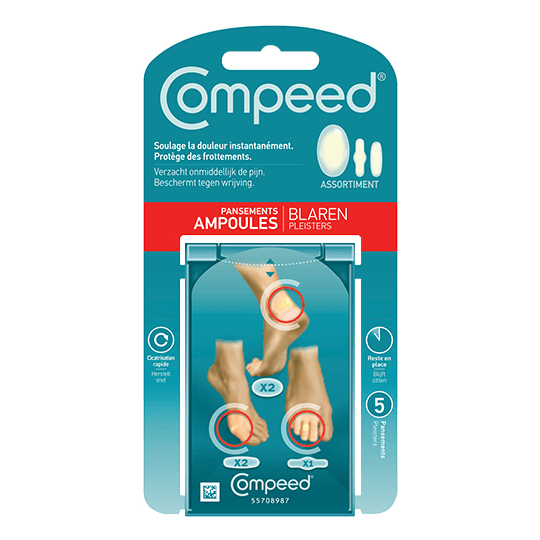 Pansement Ampoule Assortiment - Lot de 5 pièces