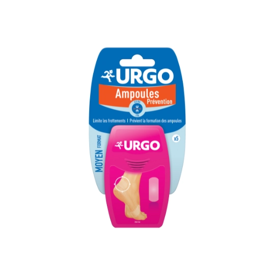 Urgo Prévention Ampoules Pansement Hydrocolloïde 5 pansements