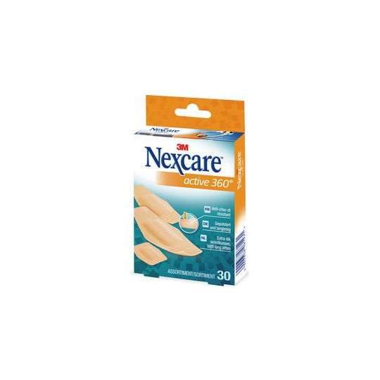 Pansements Protection Active 360° - 30 pansements