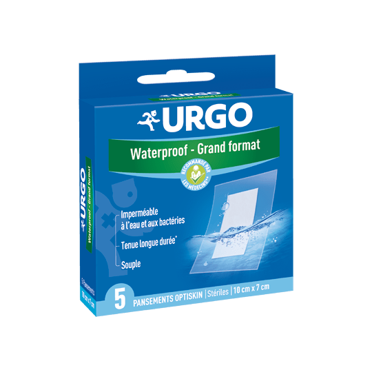 Pansements Waterproof Grand Format - 5 pansements