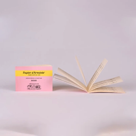 Papier d’Arménie Carnet Rose