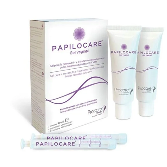 Papilocare Gel Vaginal 40 ml x 2 tubes + applicateurs