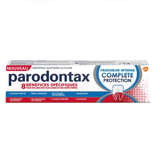 Parodontax Dentifrice complete protection fraîcheur 75 ml – dentifrice gencives sensibles