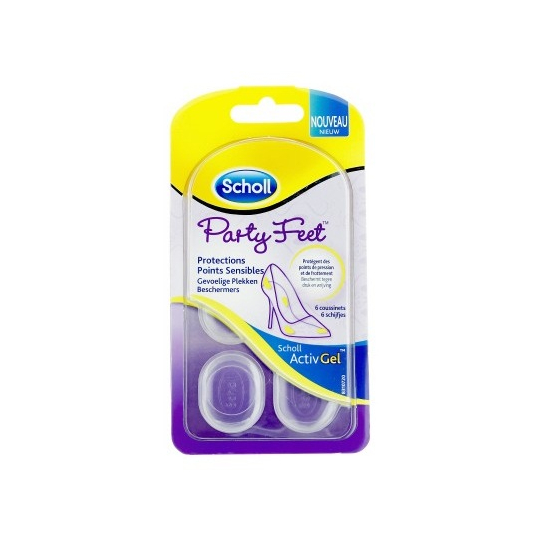 PARTY FEET - Protections Points Sensibles - 6 coussinets