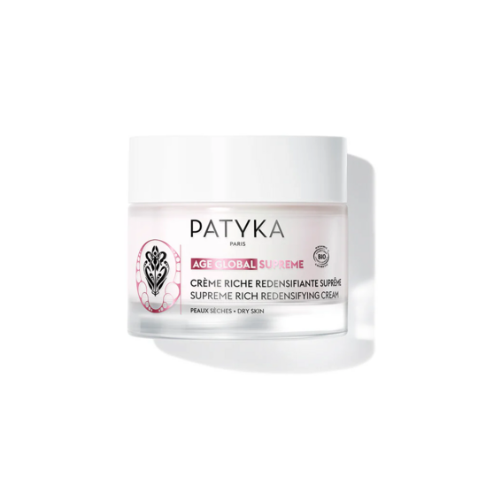 Patyka Age Global Crème Riche Redensifiante Suprême Peaux Sèches