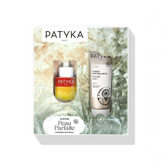 Patyka Coffret Rituel Peau Parfaite 300 ml – Sérum + Masque Glow