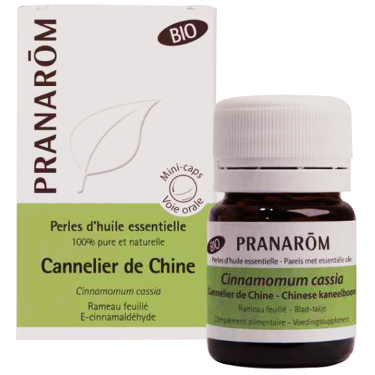 Perles d'huile essentielle Cannelier de Chine Bio