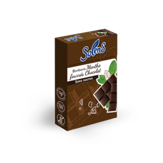 Solens Bonbons Menthe Fourrés Chocolat 50 g