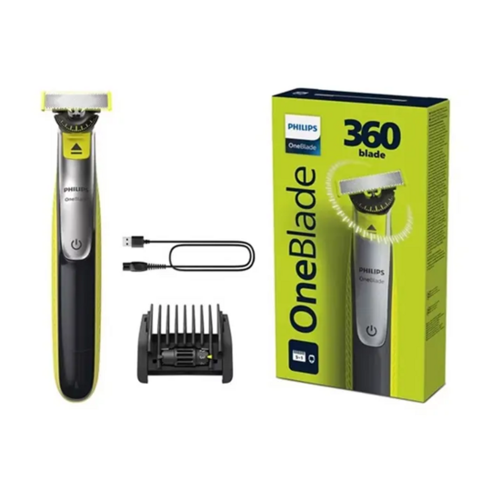 Philips Oneblade Rasoir électrique 5 en 1 360 Visage et corps - Hybride, précis, innovant