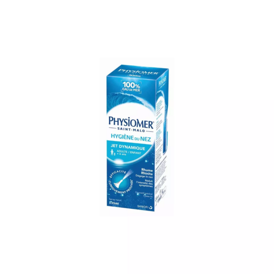 Physiomer Hygiène du nez jet dynamique 135 ml – spray nasal décongestionnant