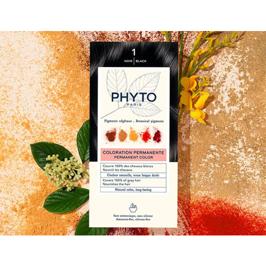 PhytoColor Coloration Permanente 1 Noir