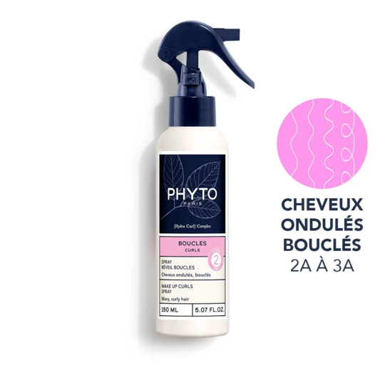 Phyto Boucles Spray Réveil Boucles Jour 2 - 150ml