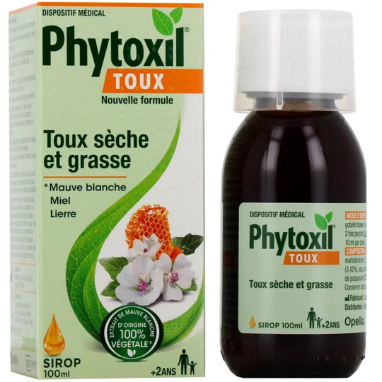 Phytoxil Sirop Toux Sans Sucre 100 ml – Dispositif médical