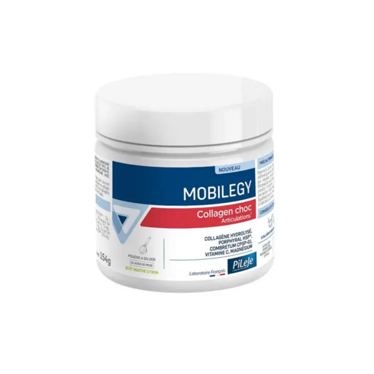 PiLeJe Mobilegy Collagen Choc poudre 154 g – collagène et vitamine C