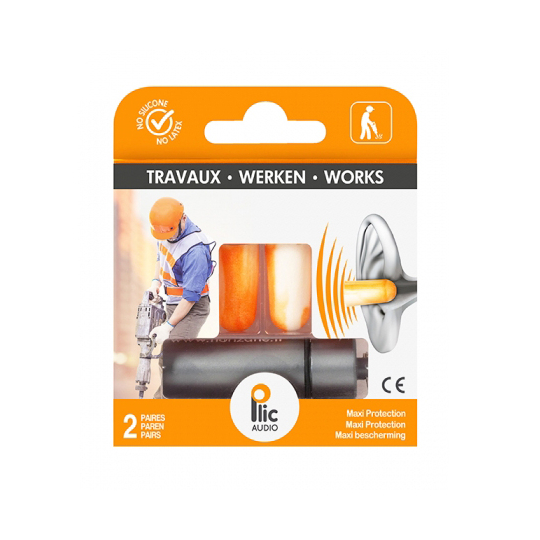 PLIC AUDIO - Bouchon d'Oreilles Sélectif Travaux