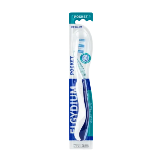 Elgydium Pocket Brosse à dents de voyage Medium