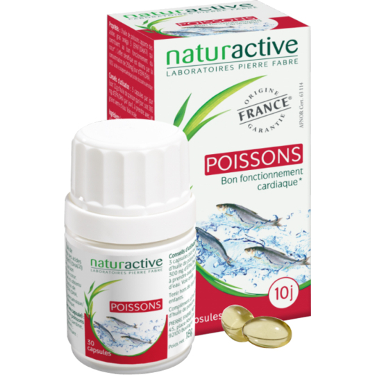 Poissons Huile Oméga 3 - 30 capsules