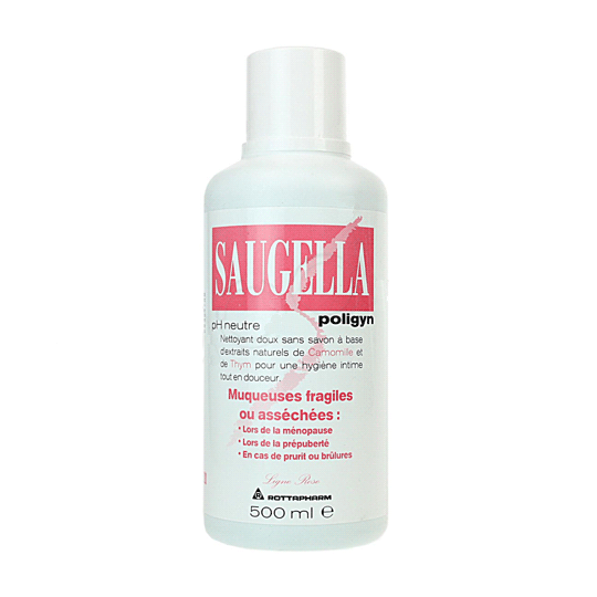 Saugella PSaugellaOLIGYN - Nettoyant Doux Intime - 500 ml