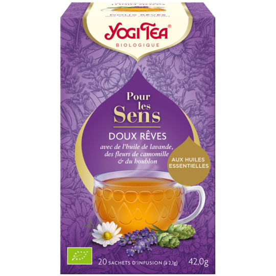 POUR LES SENS - Infusion Doux Rêves Bio - 20 sachets