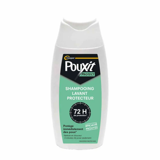 Pouxit Protect Shampooing lavant protecteur 72H 200 ml — shampooing préventif anti-poux
