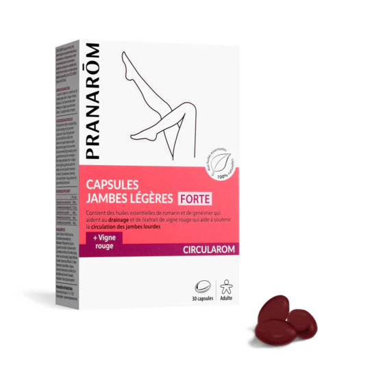Pranarom Jambes légères  FORTE 30 capsules