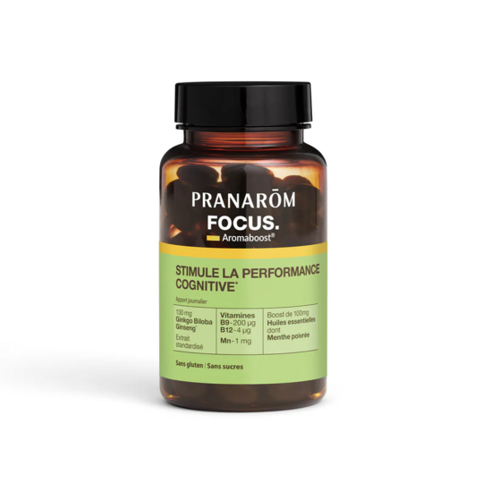 Pranarom Aromaboost Focus 60 capsules