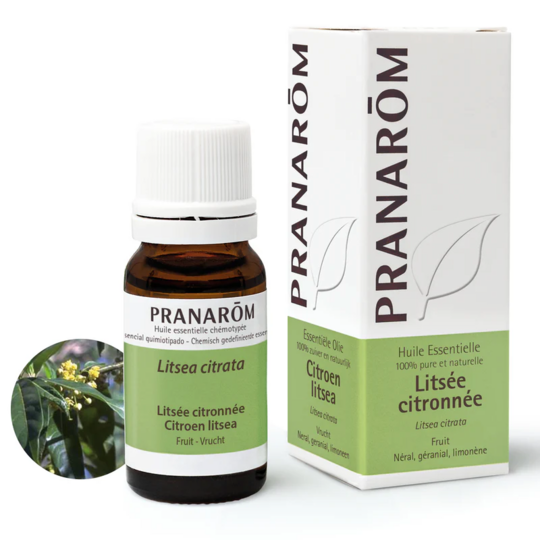 Pranarom Huile Essentielle de Litsée citronnée 10 ml