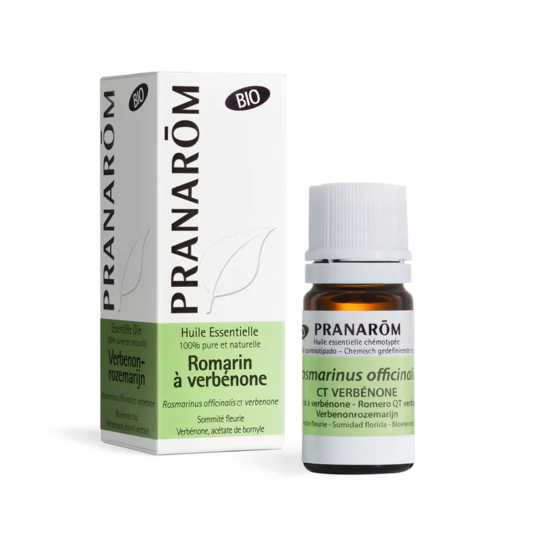 Pranarom Huile Essentielle de Romarin à verbénone BIO 50 ml