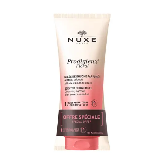 Nuxe Prodigieux Floral Gelée de Douche Délicate Lot de 2 x 200 ml